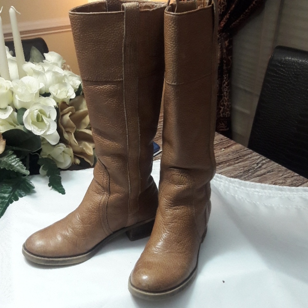 Lucky Brand distressed boots